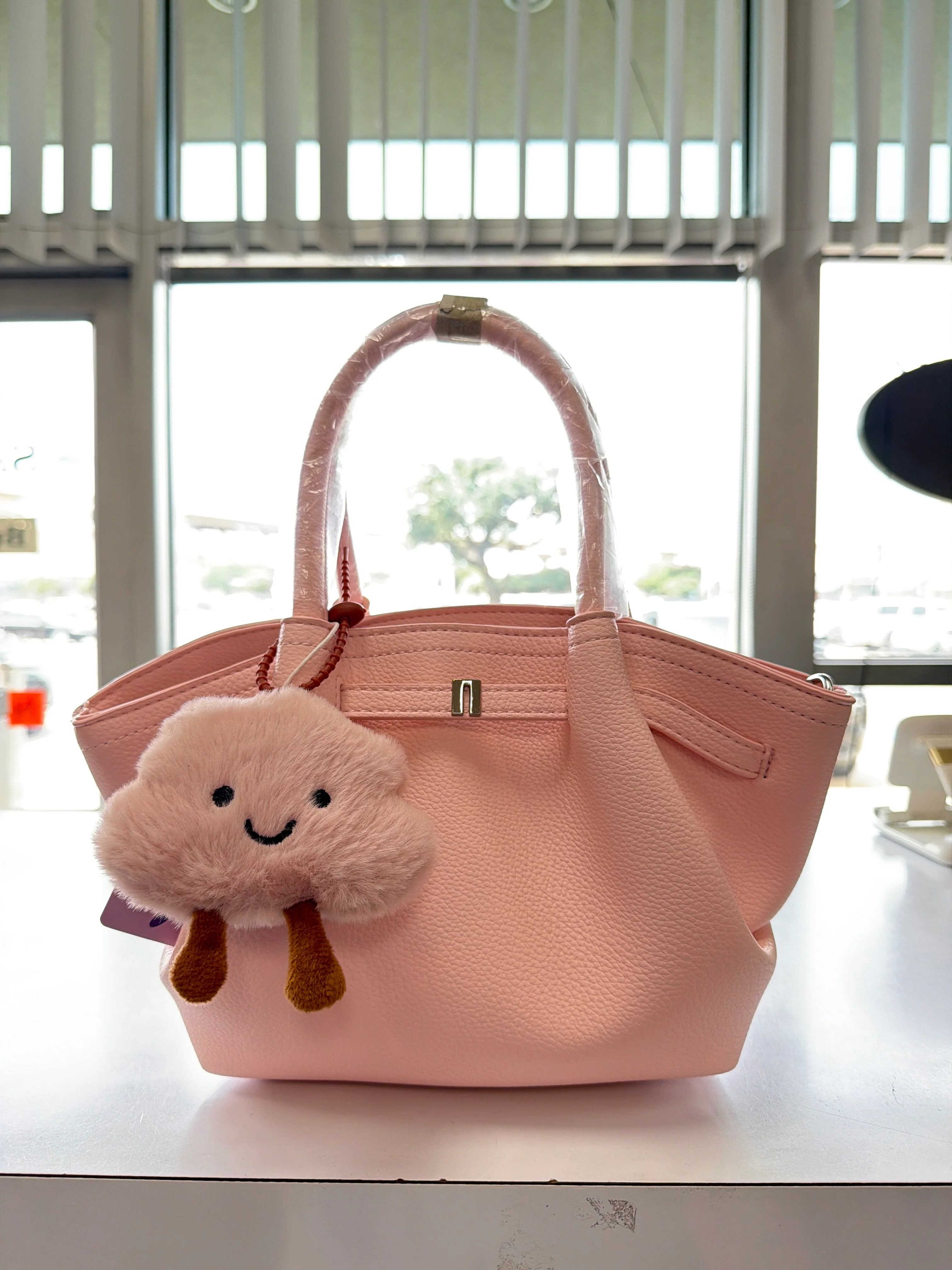The Happy Cloud Mini Tote (Pink)