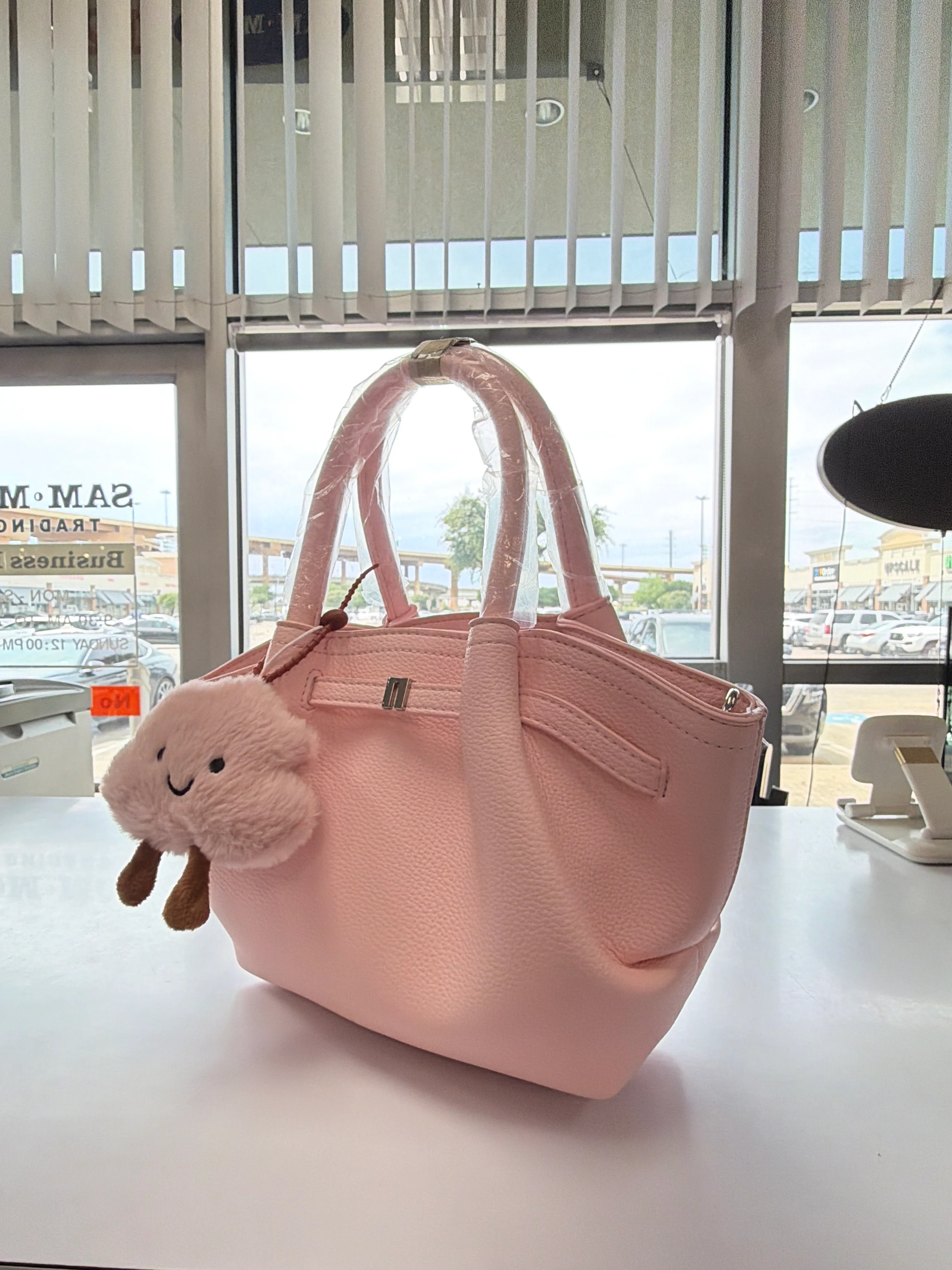 The Happy Cloud Mini Tote (Pink) - Image 2